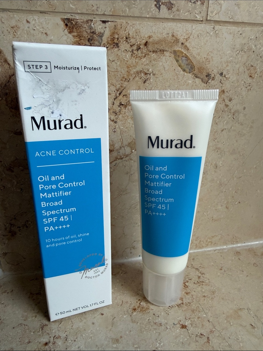 MURAD Oil and Pore Control Mattifier SPF 45 PA+ New
